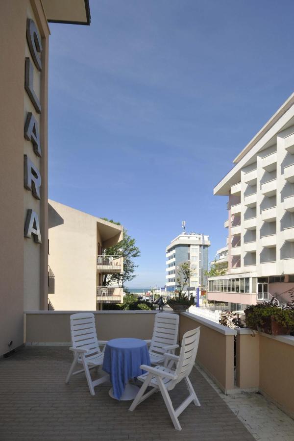 Hotel Clara Riccione Exterior foto